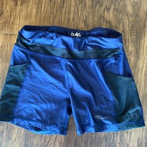 Running spandex shorts